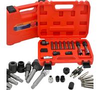Kit Chiavi Smontaggio Puleggia Alternatore Motore Auto Set Professionale 13 Pz