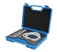 Kit Chiavi Spurgo Freni Metallo Gomma 7?12mm 6 Adattatori Set Moto Autocarri Leggeri Adattatore Chiave 1 Tubo di Scarico Universale per Auto SUV Uten