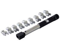 Kit chiavi tiraraggi dinamometrica Buzzetti (8 innesti)
