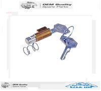 KIT CHIAVI ZADI BLOCCHETTO SERRATURA BLOCCASTERZO 4mm VESPA PX 200 1978 1982