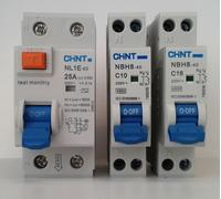 KIT CHINT INTERRUTTORE DIFFERENZIALE 25A + 2 INTERRUTTORI MAGNETORMICI 10A E 16A