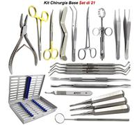 Kit Chirurgia Orale Base Ferri Chirurgici Estrazione del Dente Elevatori Dentali