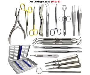 Kit Chirurgia Orale Base Ferri Chirurgici Estrazione del Dente Elevatori Dentali