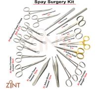kit chirurgico di cagna sperma Forbici da laboratorio dentale Porta aghi Tweezer