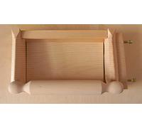 Kit chitarra piccola taglia pasta e mattarello liscio di faggio per fettuccine,