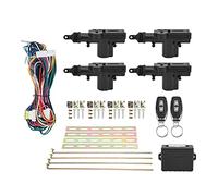 Kit Chiusura Centralizzata a Distanza per Auto, Telecomando Universale per Auto di Apertura Senza Chiave per Porte di Chiusura Centralizzata 12V con Indicatore LED con 2