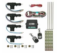 KIT CHIUSURA CENTRALIZZATA CON CENTRALINA UNIVERSALE PER AUTO INCL 2 TELECOMANDI