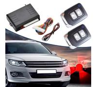 KIT CHIUSURA CENTRALIZZATA UNIVERSALE PER AUTO CON 2 TELECOMANDI CENTRALINA AUTO
