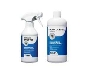 KIT Ciclo Muffa Rimuovi Muffa 300 ml + Muffa Control Risanante 1 lt