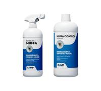 KIT Ciclo Muffa Rimuovi Muffa 750ml + Muffa Control Risanante 1 lt