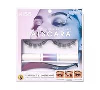 Kit ciglia finte a ciuffetti con applicatore Kiss Falscara set base