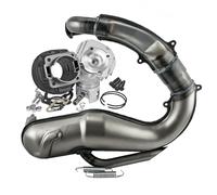 Kit Cilindro 102cc Dm 55 Testa Racing Polini + Marmitta Proma - Vespa 50 PK S XL
