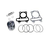 Kit cilindro 50 mm, perno 13 mm compatibile con motori GY6 100 cc, scooter, ATV, 4 tempi, guarnizione ad anello, pistone, parti di ricambio(Full set)