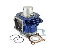 Kit cilindro Carenzi Sport ghisa 50cc per Yamaha BWS 50 NG. uncoated | Alesaggio Ø 40 mm, raffreddato ad aria, testa cilindro serie compatibile, pistone con fasce per Minarelli orizzontale