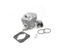 KIT CILINDRO CG260 34 MM VECCHIO STILE ADATTO for BG260 1E34F 25CC GRUPPO CILINDRO FASCE ELASTICHE PISTONE CLIP SPINOTTO COMPLETO DECESPUGLIATORE