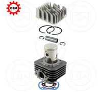 KIT CILINDRO COMPLETO GRUPPO TERMICO MODIFICA 75cc Ø47 PIAGGIO SFERA 50 RST 2T
