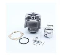 KIT CILINDRO DA 51 MM Adatto for 1E51F 1 51F YD78 YD81 BH29 8100 8500 78cc 6MF 28 30