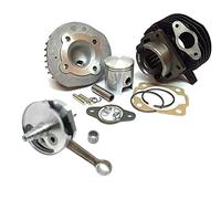 KIT CILINDRO E ALBERO MOTORE CONO 19 MODIFICA 75 PIAGGIO APE P 50 2T 1980 1985