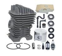 Kit cilindro e pistone da 46 mm adatto for motosega 029 MS290 039 MS390 con guarnizione e cuscinetti di tenuta dell'olio.