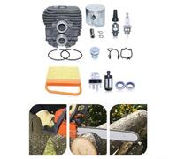 Kit cilindro e pistone di ricambio 4238 020 1202 adatto per seghe tagliate TS410 TS420 con valvola a scintilla e componenti valvola di sfiato