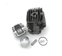 Kit cilindro e pistone for impieghi gravosi G2500 da 34 mm, adatto for motosega da potatura 2500 25 cc A305 STIGA SPR255 CJ300 con ugello