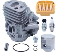 Kit CILINDRO E PISTONE MOTOSEGA Per Husqvarna 545 550Xp Jonsered Cc2252 43mm