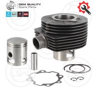 Goetze Vespa Pe 150 57.8 Mm Gck003 Piston Kit Argento