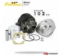 KIT CILINDRO GRUPPO TERMICO CUFFIA BASSA PINASCO MODIFICA 102 CC PER APE VESPA 5