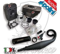 Kit cilindro POLINI 75cc d.47mm, spinotto 12, 4 prigionieri, per PIAGGIO CIAO