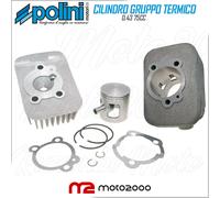 KIT CILINDRO GRUPPO TERMICO POLINI GHISA D.43 75 PER PIAGGIO MIX TEEN 50 1996 -