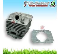 KIT CILINDRO + GUARNIZIONE GRUPPO TERMICO DECESPUGLIATORE POTATORE 25 CC