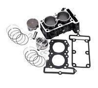 Kit Cilindro Kit di guarnizioni di Base, Cilindro e pistone per Parti di Motore di Moto, Adatti per Kawasaki KLE250, Versys-X 250, ER250, Z250 EX250 Kit pistone Cilindro