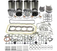 Kit Cilindro Kit di revisione e ricostruzione 4D56U 4D56TDI Adatto per Pick-up Mitsubishi L200 Triton 16 valvole DOHC Anello e Kit guarnizioni Completo Kit pistone Cilindro
