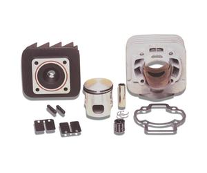 Kit cilindro Malossi MHR Replica 70 ccm per Piaggio Typhoon 50 | Alluminio, canna Nikasil, raffred. ad aria, filetto lungo, OE 31 8463, compatibile con Piaggio NRG 50 Power AC Luft C45300