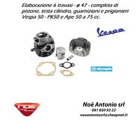 Kit Cilindro Modificato per PIAGGIO VESPA 50 PK XL d.47 OLYMPIA 56030 COD.1844