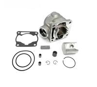 Kit cilindro moto 85CC Set guarnizioni anello spinotto pistone foro 47,5 mm compatibile con motore di serie YZ80 YZ85 2(A Set)