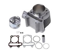 Kit cilindro motore con fascia elastica for motocicletta adatto for scooter 50cc-100cc GY6-50 GY60 GY80 GY6-100(GY6-60)