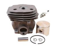 Kit cilindro pistone adatto for motosega 359 357XP 357 XP EPA 47 mm Big Bore Porta di decompressione 537 15 73 02