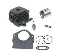 Kit cilindro pistone adatto for soffiatore a filo for siepi GBC28 GBC2818 GC31 GT2815 GTB2816 GTE2818 GTS2816