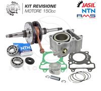 KIT CILINDRO PISTONE ALBERO MOTORE + CUSCINETTI HONDA S-WING 125 ABS 2007/2009