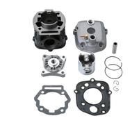 Kit cilindro pistone albero motore Kit cilindro Big Bore da 47mm 70cc e testa adatta per Derbi 50 GPR Racing Senda R SM DRD X-Treme 50cc D50B0 Kit di modifica cilindro moto