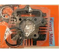 KIT CILINDRO PISTONE GUARNIZIONI E FASCE PER QUAD ATV PIT BIKE 107 110 52,4 MM