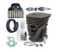 Kit cilindro pistone motosega da 47 mm adatto for 455 455e 460 con filtro aria carburante linea olio sostituzione 537320402 537255702