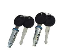 Kit Cilindro Serratura Porta con Interruttore di accensione e Chiavi Compatibile con VW Transporter T4 MK IV 1990-2003 701837205 Cilindro Serratura accensione (002)