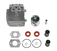 Kit cilindro soffiatore per foglie per modelli BG86 BG86C e SR200 tra cui guarnizione testata cilindro e parti motore di supporto