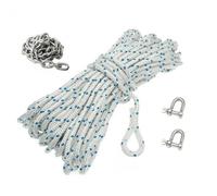 KIT CIMA CATENA PER ANCORA COMPLETO DI REDANCIA E GRILLI - CIMA Ø 8 MM. X 30 MT.