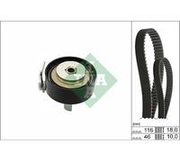 Kit cinghia distribuzione 530 0701 10 INA per FORD FIESTA VI B-MAX Van B-MAX