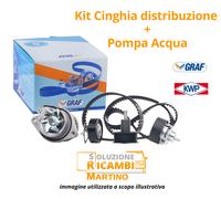 Kit Cinghia Distribuzione con Pompa Acqua Graf-KWP Audi A4/A4 Cabriolet 2.5 TDI