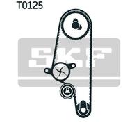 Kit cinghia distribuzione con profilo dente arrotondato VKMA 01107 SKF per SEAT