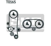 Kit cinghia distribuzione con profilo dente arrotondato VKMA 01121 SKF per VW